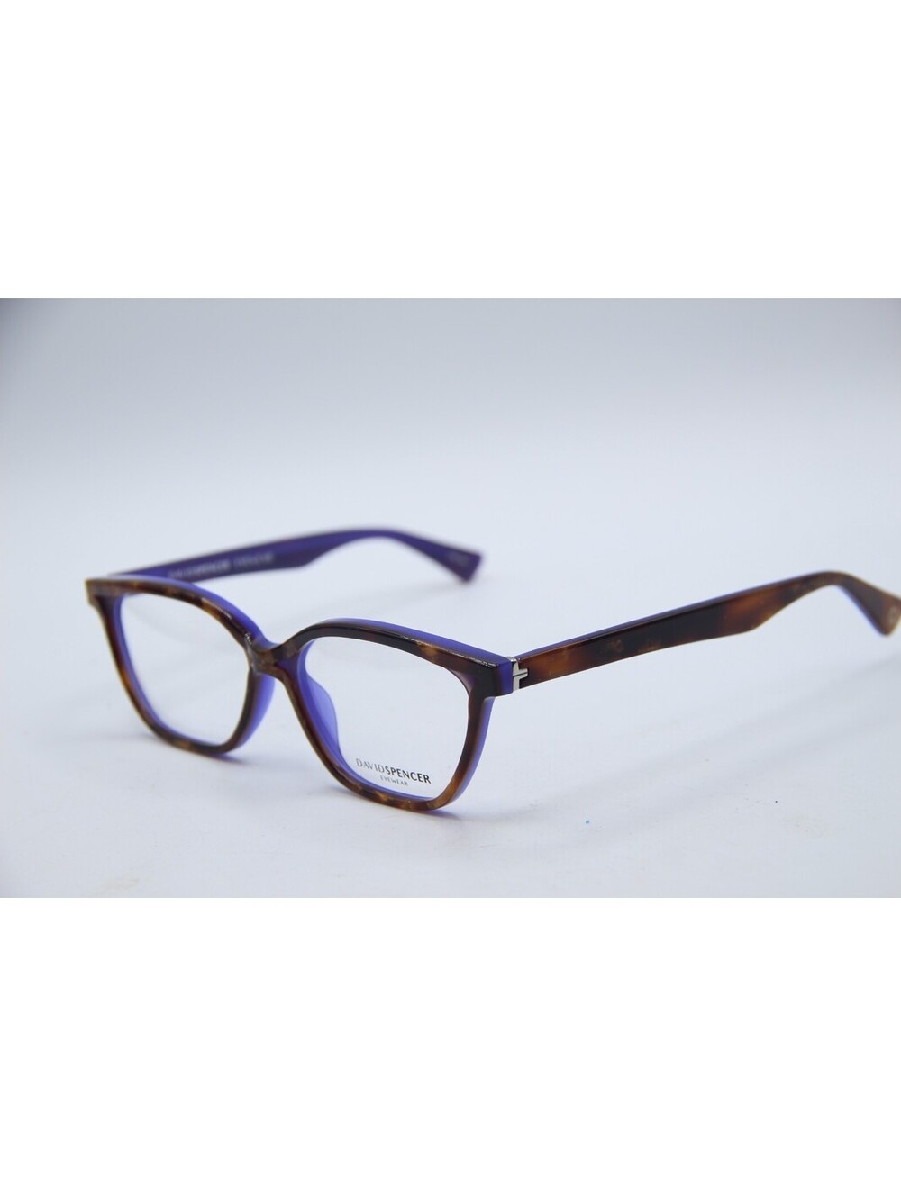 Davidspencer Zimmy Col 1061 Havana Blue Authentic Eyeglasses 54-14